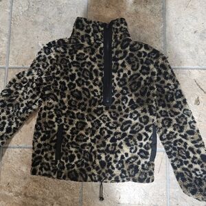 Leopard Print Kids Jacket